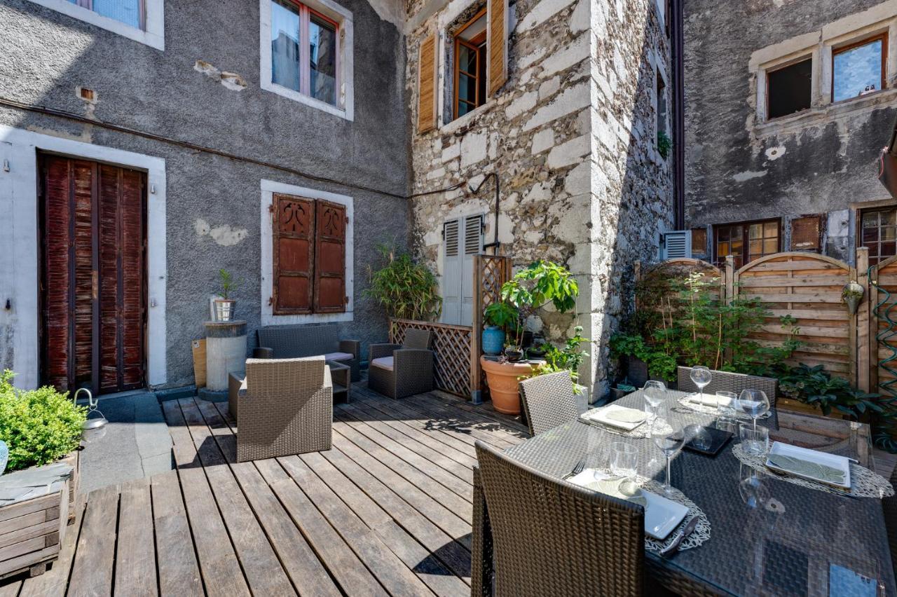 Ferienwohnung La Terrasse Du Vieil Annecy Exterior foto